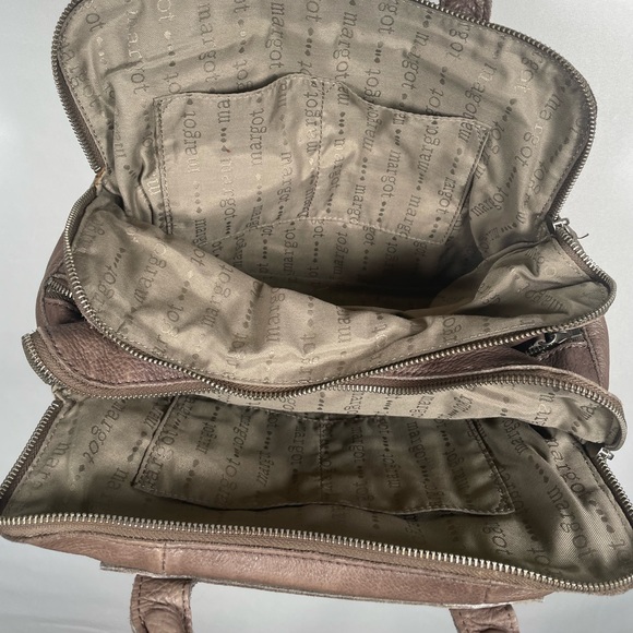 Margot Leather Purse Greyish Brown - Picture 4 of 8